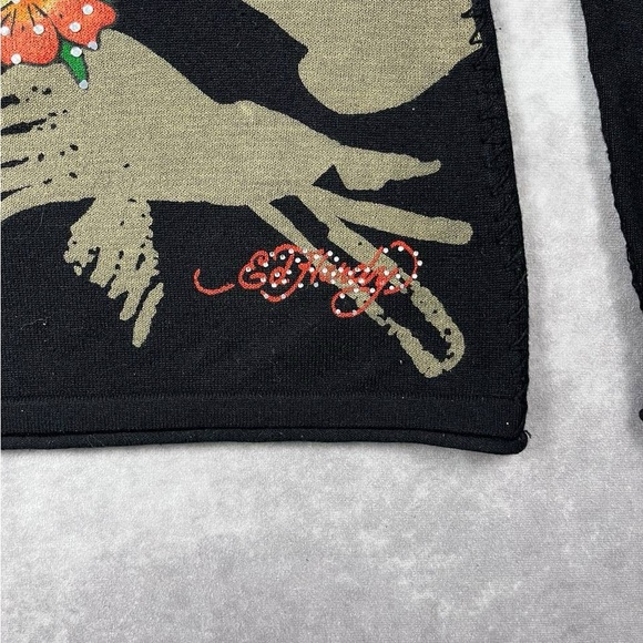 [117] Ed Hardy Y2K Tattoo Long Sleeve – Geisha Graphic (M) - Picture 4 of 4